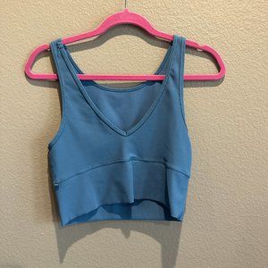 Capture Blue - Power Pivot Ribbed Tank - Lululemon